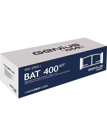 Kit motorisation portail G-BAT 400 24V – 2 vérins – ouverture 110° – compatible ADYX DIAGRAL – usage intensif