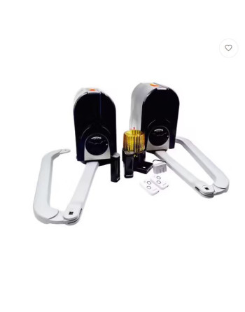 Kit de motorisation à bras COMPAS 24V pour portail 2 vantaux – Faac Genius