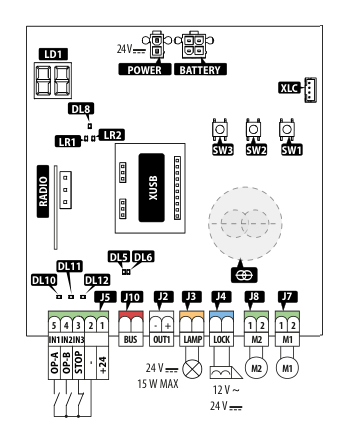 Carte électronique Genius By Faac BRAIN 20