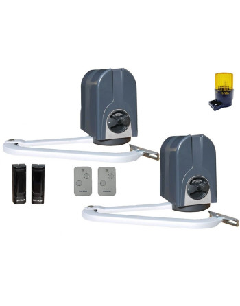 GENIUS COMPAS KIT 2 moteurs 24V à bras pour portails battants