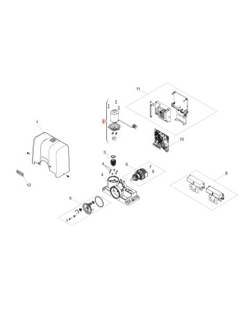 Genius BLIZZARD 400 moteur seul 6020651