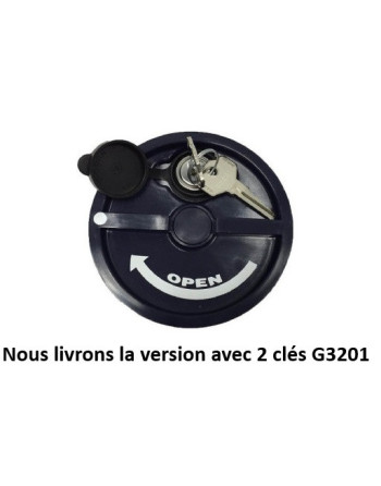 GENIUS BLIZZARD FALCON 6020166 ex 6020065 déverrouillage à clés pour moteur coulissant